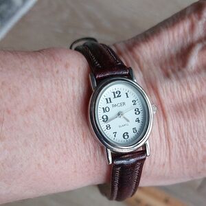 Pacer Brown Genuine Leather Ladies Watch